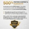 AndWhey Nutrase whey protein concentrate and isolate 500 percent purity guarantee
