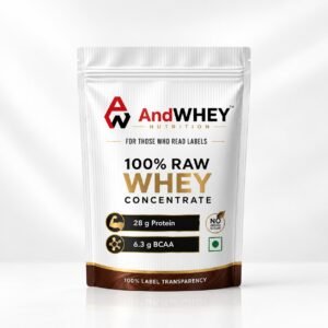 AndWhey 100% Raw Whey Concentrate