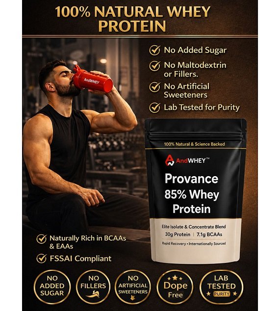AndWhey 85% Whey Protein Provance