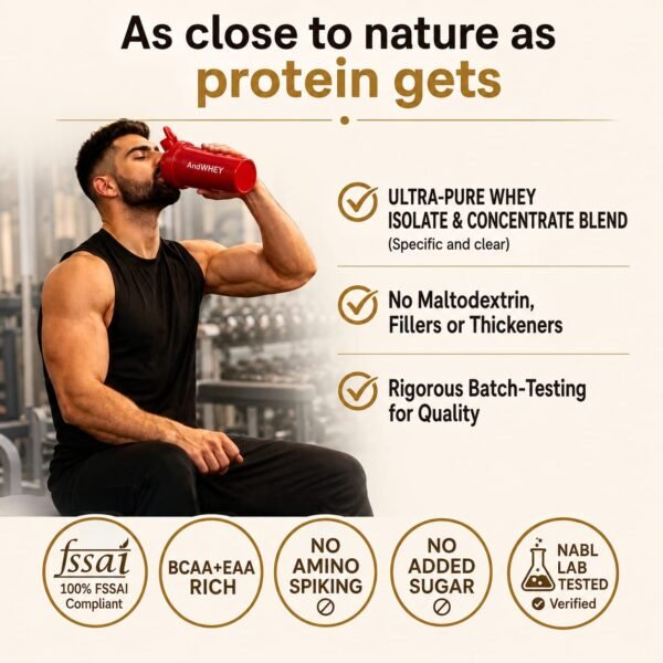 AndWhey Provance Whey Protein Chocolate 1kg