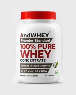 AndWhey Premier Standard 100% Pure Whey Concentrate (1 Kg)