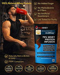 AndWhey 75% Whey Protein Infusion
