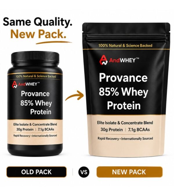 AndWhey 85% Whey Protein Provance