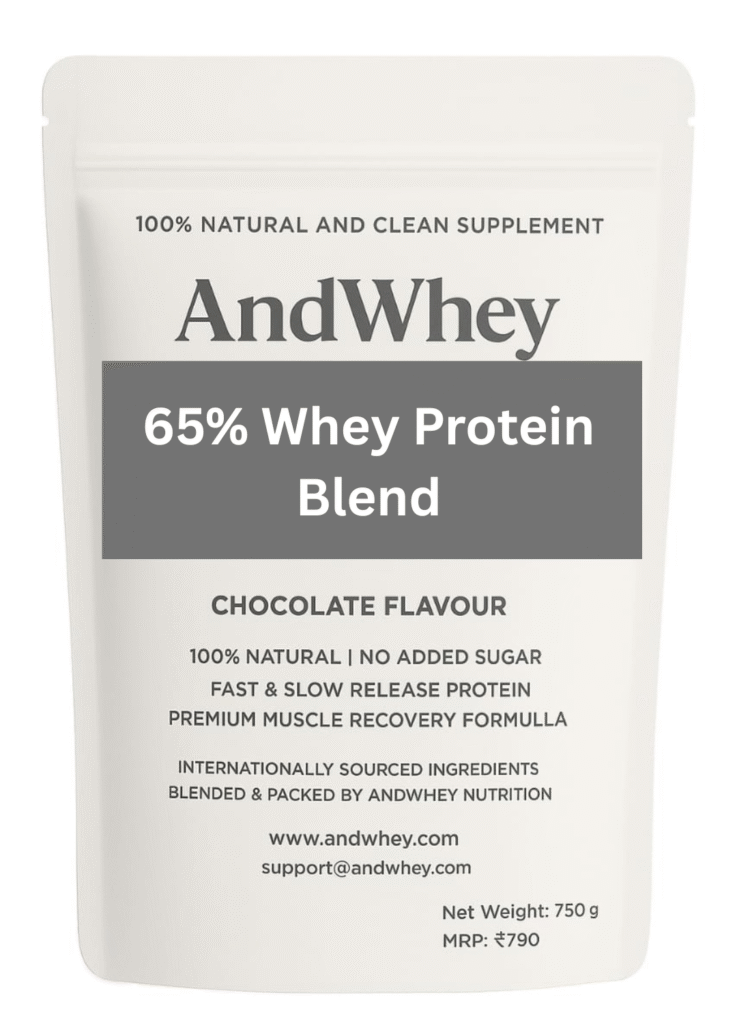 65% whey protein blend
