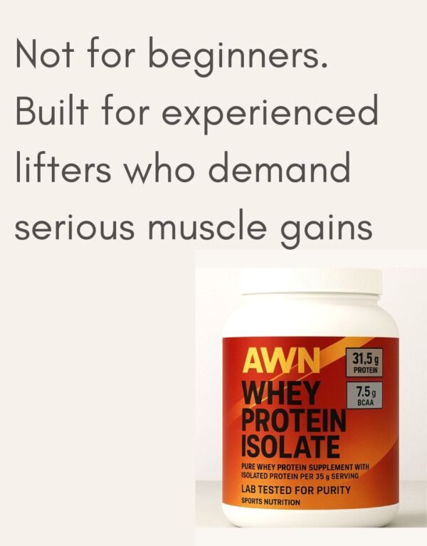AWN - Whey Protein Isolate (1 KG)