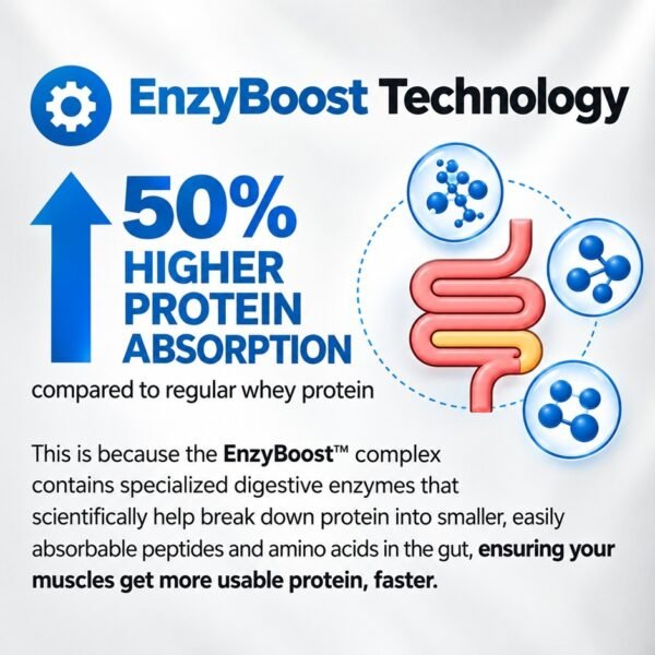 AndWhey EnzyBoost Raw Whey Protein - 1 kg