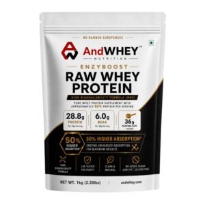 AndWhey EnzyBoost Raw Whey Protein