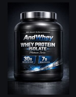 AndWhey Whey Protein Isolate – Platinum Series (1 KG)