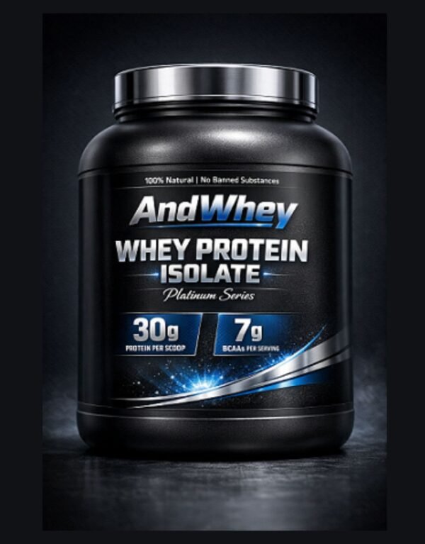 AndWhey Whey Protein Isolate – Platinum Series (1 KG)