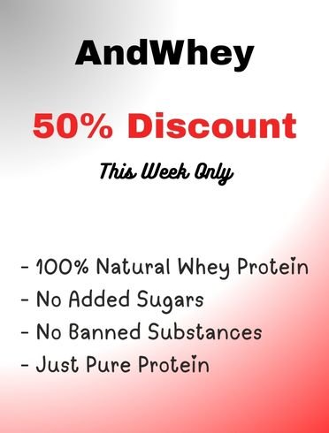 AndWhey Whey Protein Nutrase (1 KG)