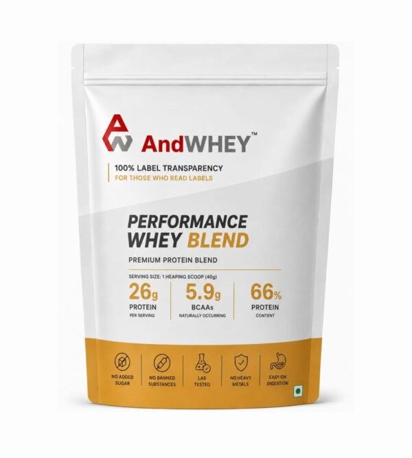 Performance Whey Blend protein powder tub. Shopping for the best gym whey protin blend for muscle building and recovery whey proetin under 1500