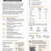 AndWhey Nutrase clean protein formula nutritional facts and back pouch label