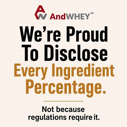 Pure and clean whey protein