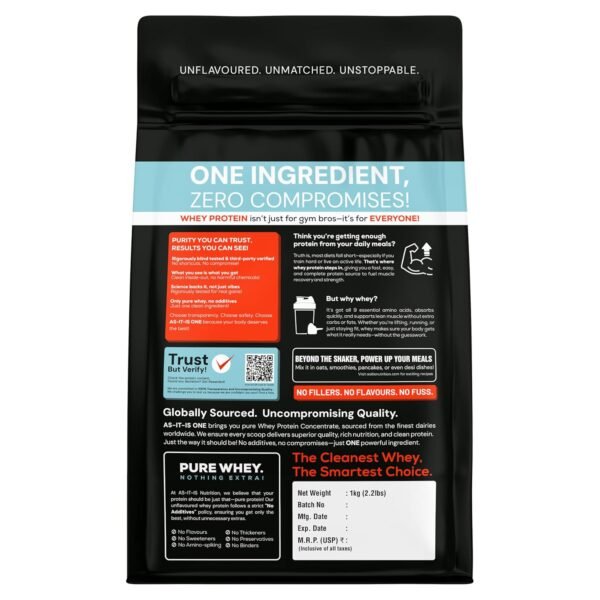 AS-IT-IS ONE Whey Protein Concentrate