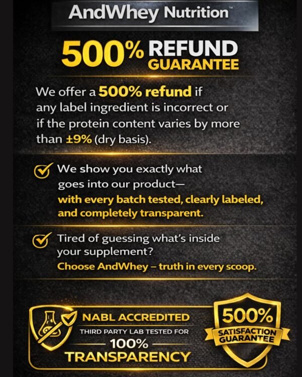 AndWhey – Whey Protein Nutrase - Evaluation Pack