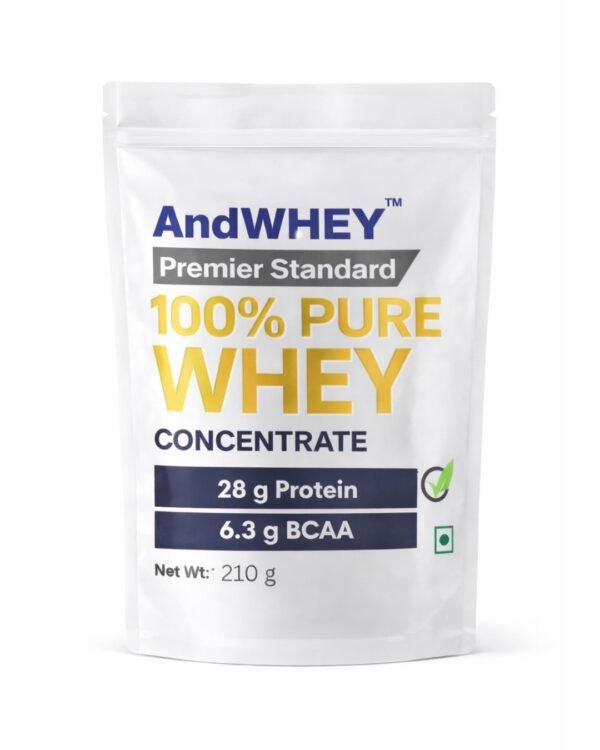 AndWhey – Premier Standard – 100% Pure Whey Concentrate - Evaluation Pack