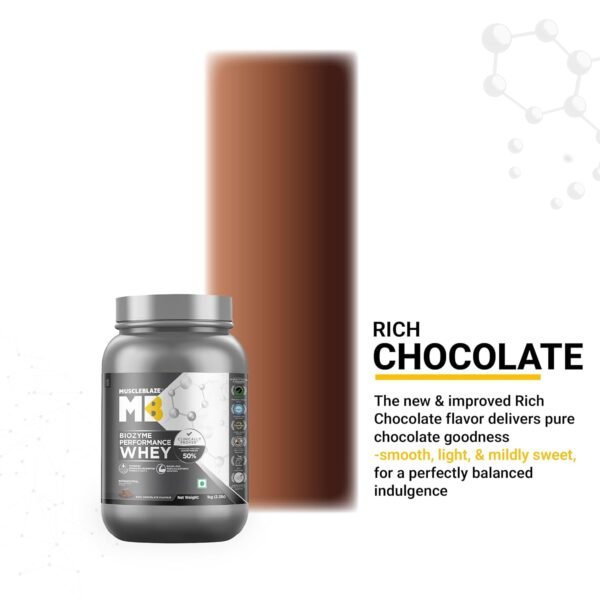 MuscleBlaze Biozyme Performance Whey Protein Powder