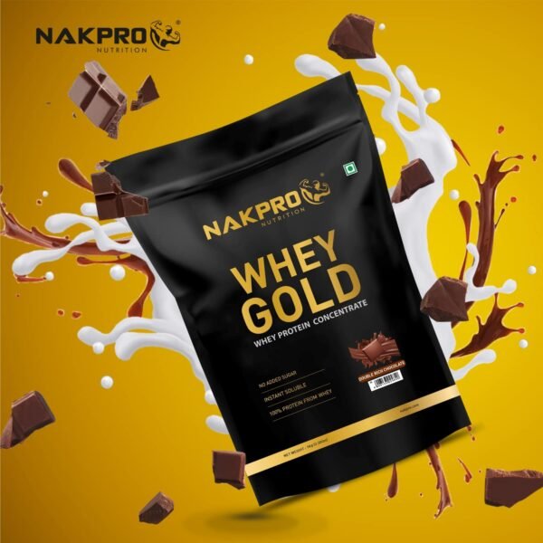 Nakpro Gold Whey Protein Chocolate Flavour 1kg
