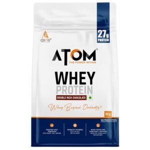 AS-IT-IS ATOM Whey Protein Double Rich Chocolate 1kg