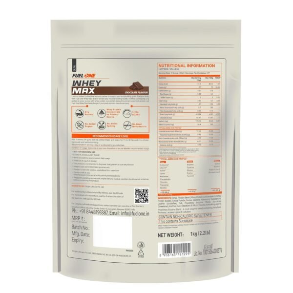 FuelOne Whey Max Chocolate 1kg