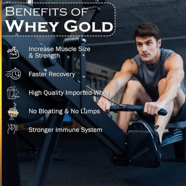 NAKPRO Gold Whey Protein Concentrate & Isolate 1kg Malai Kulfi