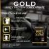 NAKPRO Gold Whey Protein Concentrate & Isolate 1kg Malai Kulfi