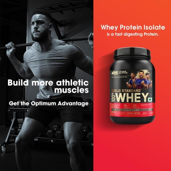 on10 ON Gold Standard Whey Double Rich Chocolate 907g