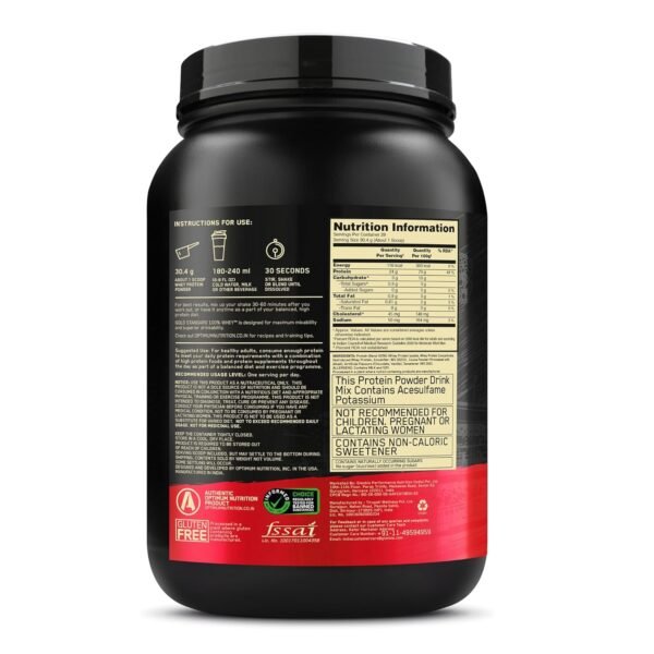 on11 ON Gold Standard Whey Double Rich Chocolate 907g
