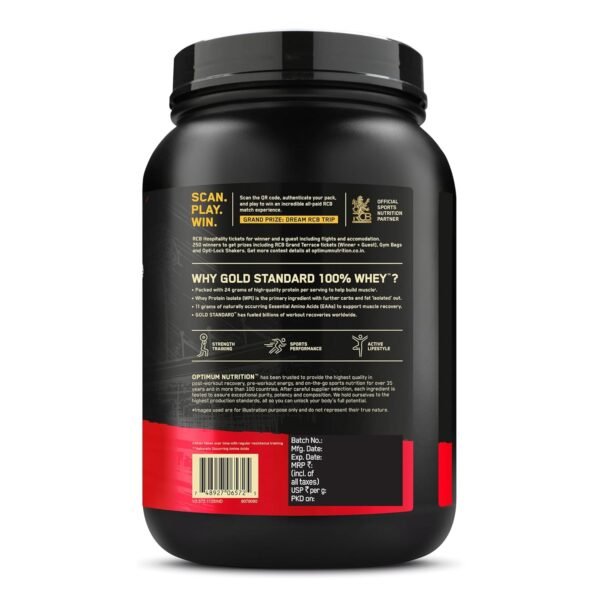 on12 ON Gold Standard Whey Double Rich Chocolate 907g