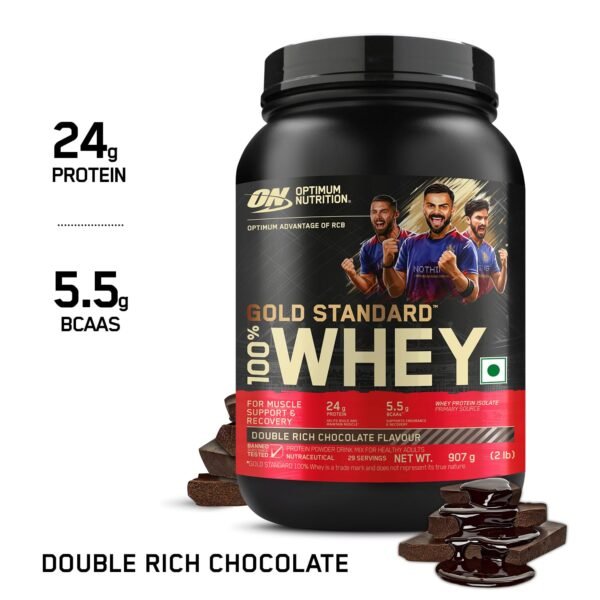 on7 ON Gold Standard Whey Double Rich Chocolate 907g
