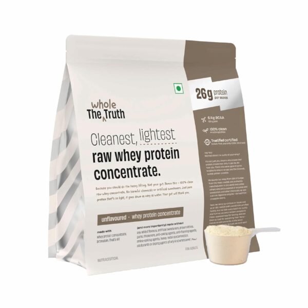 The Whole Truth Whey Protein Unflavoured 1kg