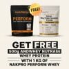 Lowest price for Nakpro perform whey protein in India online