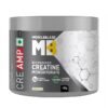 MuscleBlaze CreAMP Micronised Creatine Monohydrate 100g tub front view