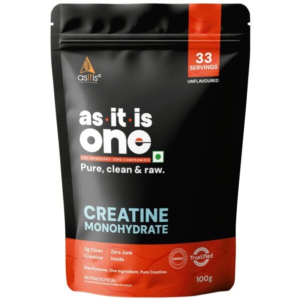 AS-IT-IS Creatine Monohydrate 100g