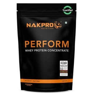 Nakpro Perform Whey Double Rich Chocolate 1kg Tub Front View