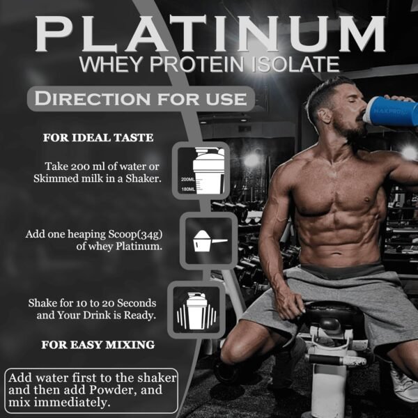 NAKPRO Platinum Whey Protein Isolate (1kg, Unflavoured) – Lowest Price Online