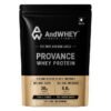AndWhey Provance whey protein malai kulfi. Best malai kulfi whey protein