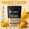 AndWhey Provance Whey Protein Mango Fusion flavor pack front 85 percent blend