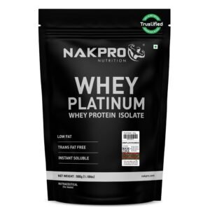 NAKPRO Platinum unflavoured whey protein isolate tub. Finding the best whey protien in india for clean muscle gains on a budget.