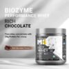 MuscleBlaze Biozyme Performance Whey Protein Powder, 500g (1.1lbs) – Rich Chocolate