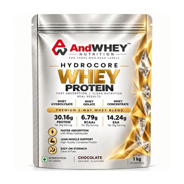 AndWhey HydroCore Whey Protein Chocolate